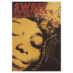 Sweet Sweetback's Baadasssss Song 1993 Japanese B2 Film Poster