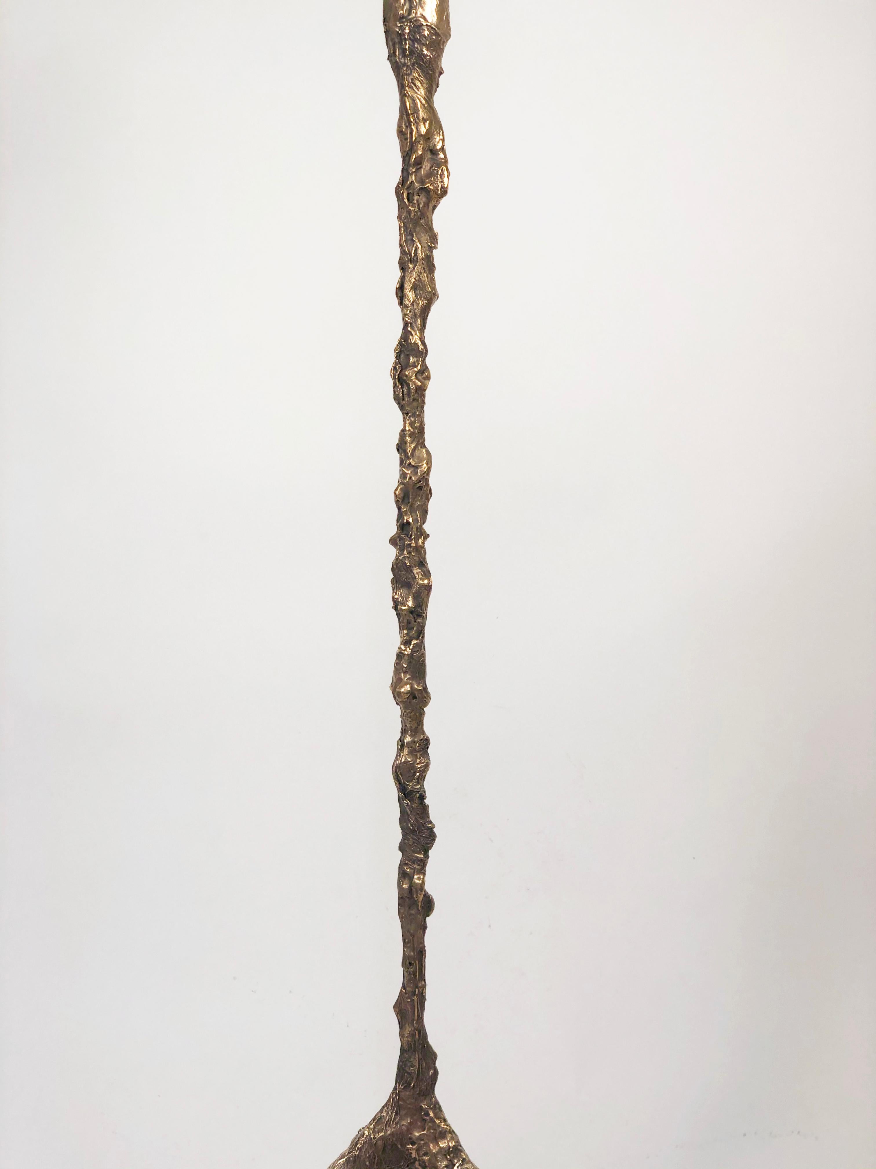 Sweet Thing IV, Unique Bronze Sculptural Lamp, Signed by William Guillon In New Condition For Sale In Geneve, CH