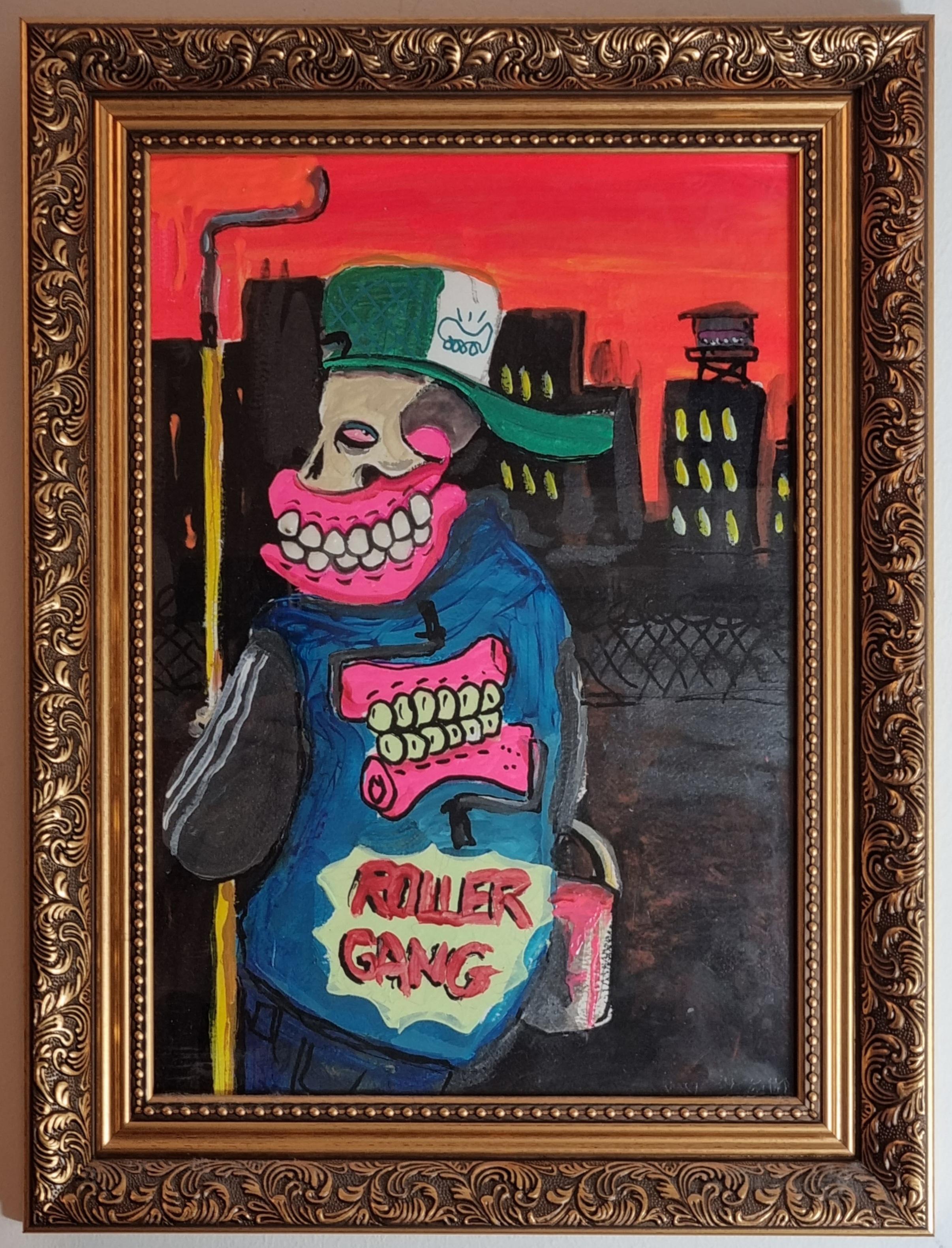 Sweet Toof Street Art Painting By Sweet Toof Acrylic Framed For 