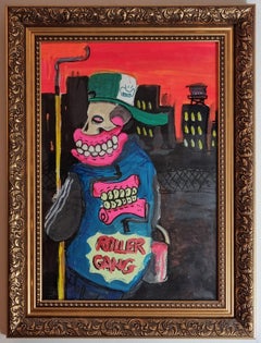 Street Art Painting by Sweet Toof , Acrylic , Framed