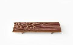 sweetHorizonBois, Centerpiece in Solid Wood, Amboyna Burl, YMER&MALTA, France