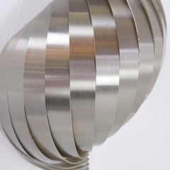 Applique in alluminio gonfiabile di Henri Mathieu - Anni '70