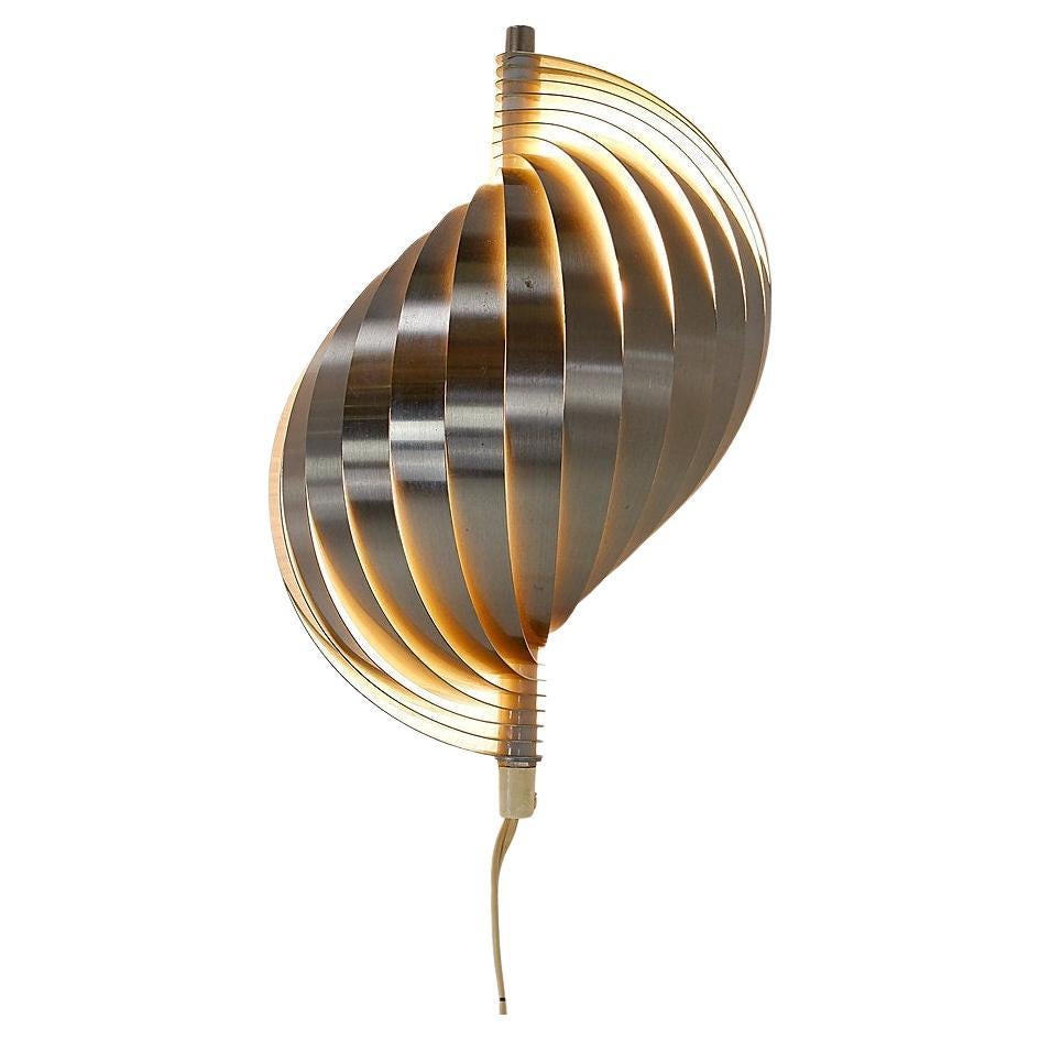 Swelling-Leuchte aus Aluminium von Henri Mathieu – 1970er Jahre