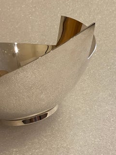 Swid Powell Silver Plate Bowl by Elsa Rady