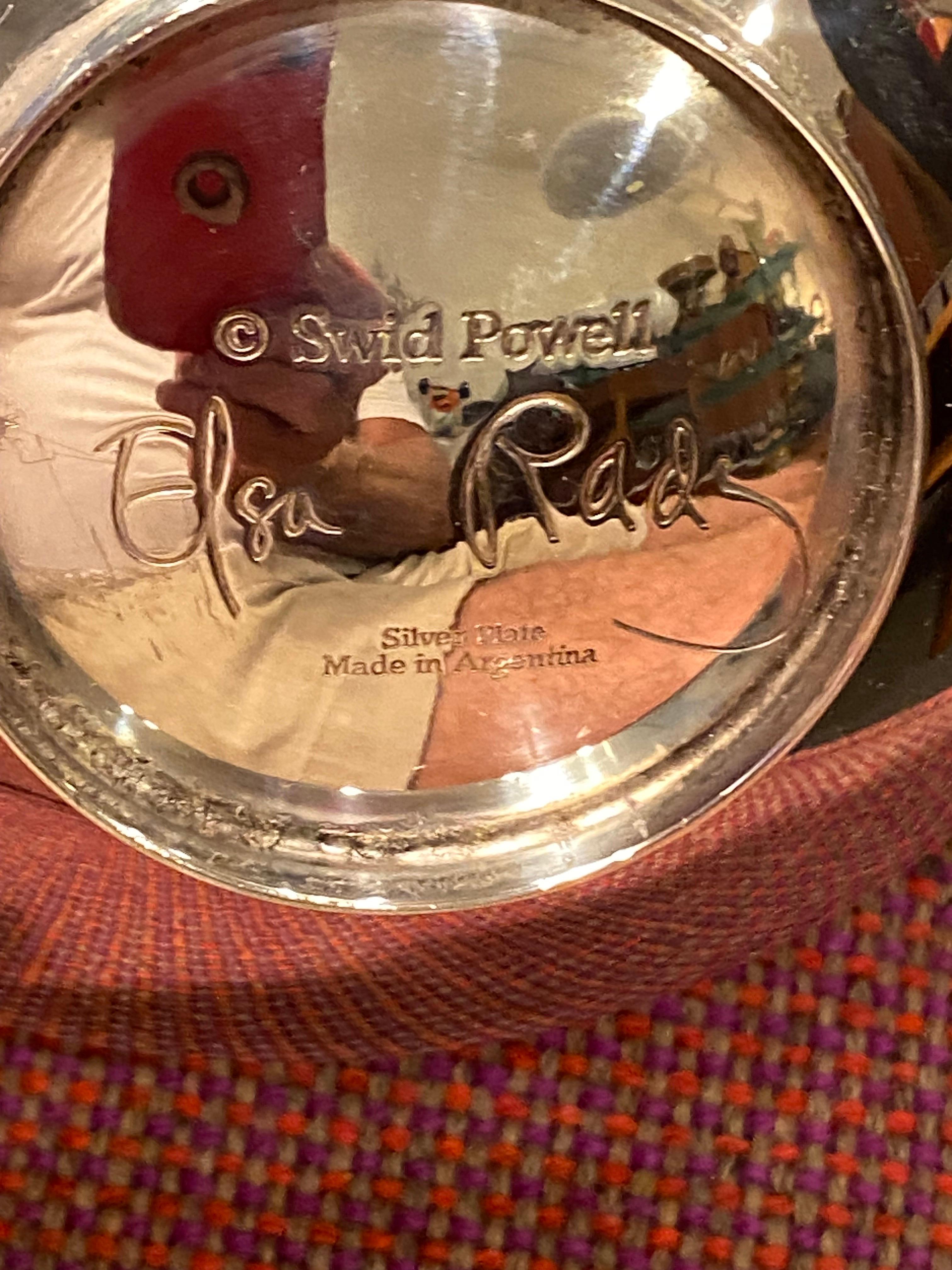 Swid Powell Silver Plate Bowl by Elsa Rady 2