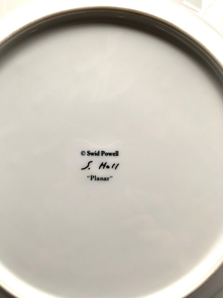 Swid Powell Steven Holl Plate Postmodern at 1stDibs | swid powell