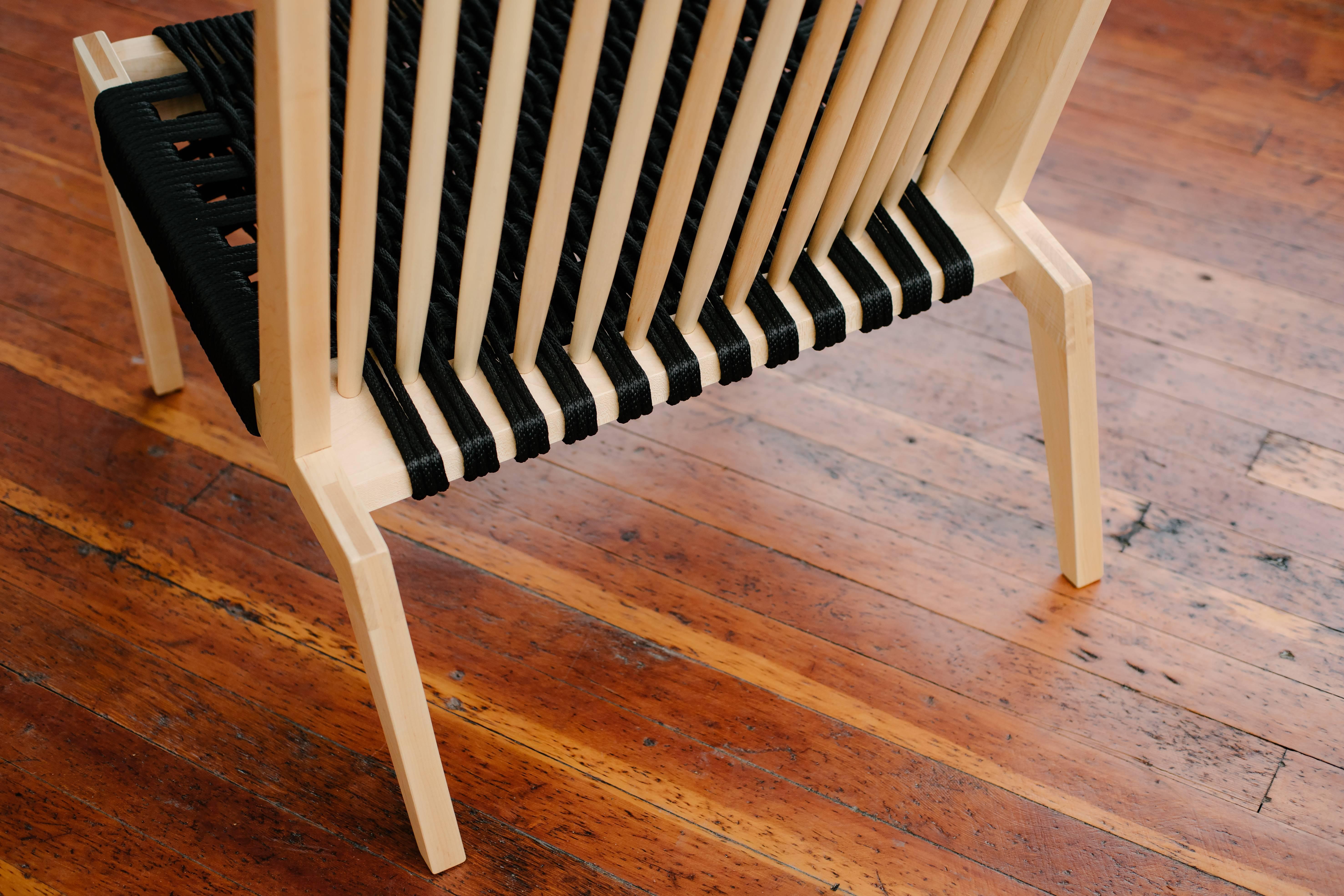 modern spindle chair