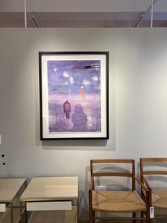 Swimmers in Fog Limited Edition Print