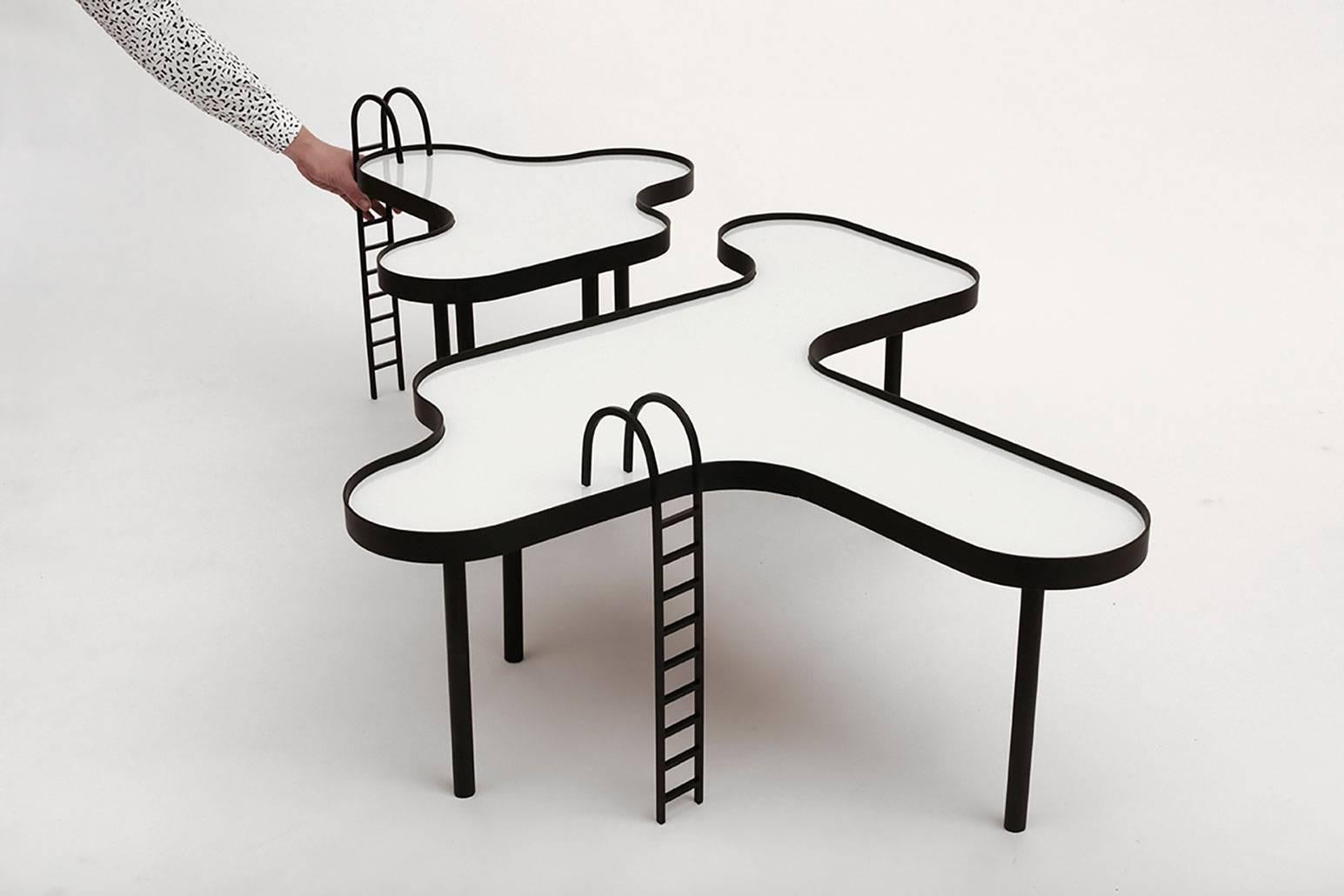 l shaped pool table