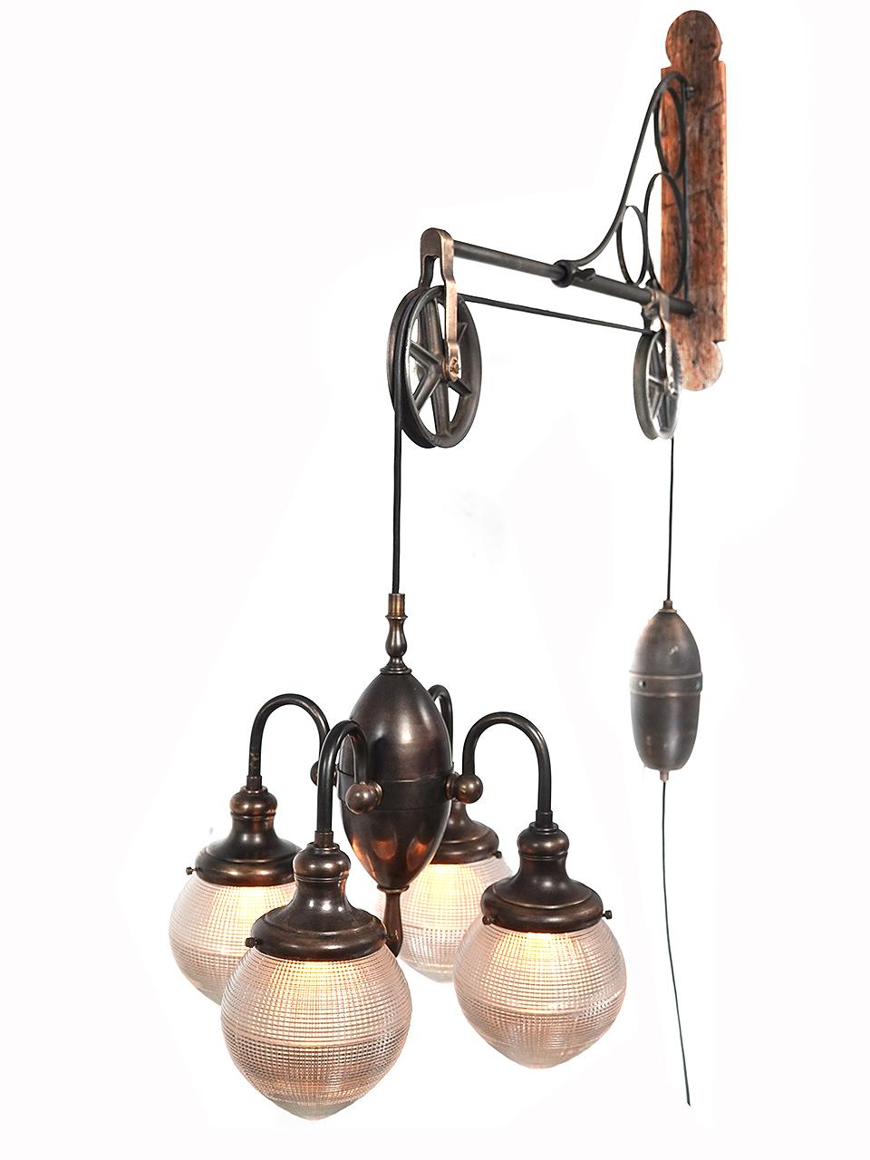Swing Arm Dental Pulley-Lampe (20. Jahrhundert) im Angebot