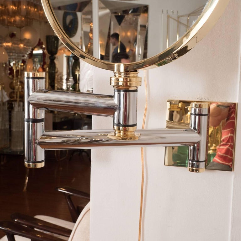 Swing Arm Vanity / Shaving Mirror For Sale at 1stDibs large swing arm