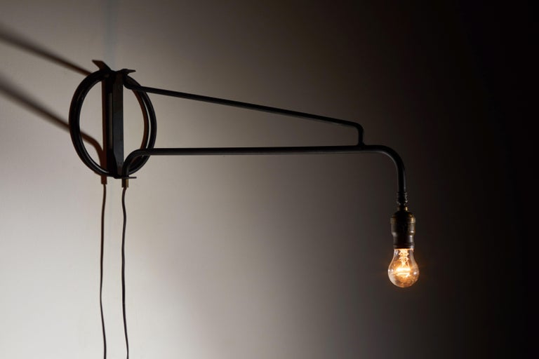 Swing Arm Wall Light at 1stDibs