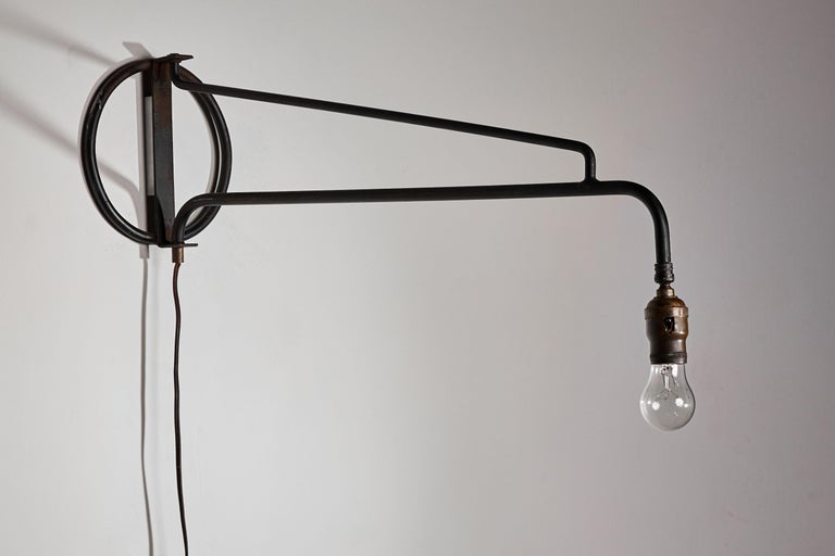 Swing Arm Wall Light at 1stDibs