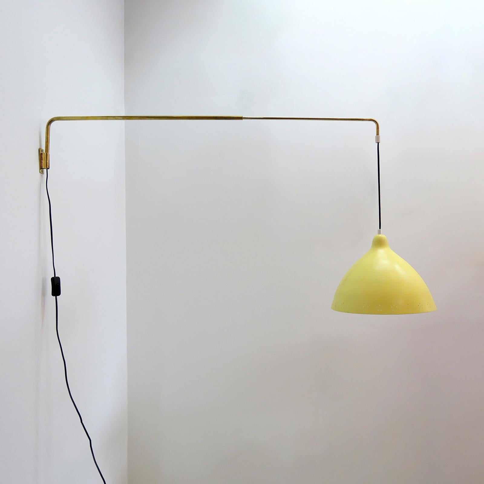 Finnish Swing Arm Wall Lights by Lisa Johansson-Pape for Orno, 1960 For Sale