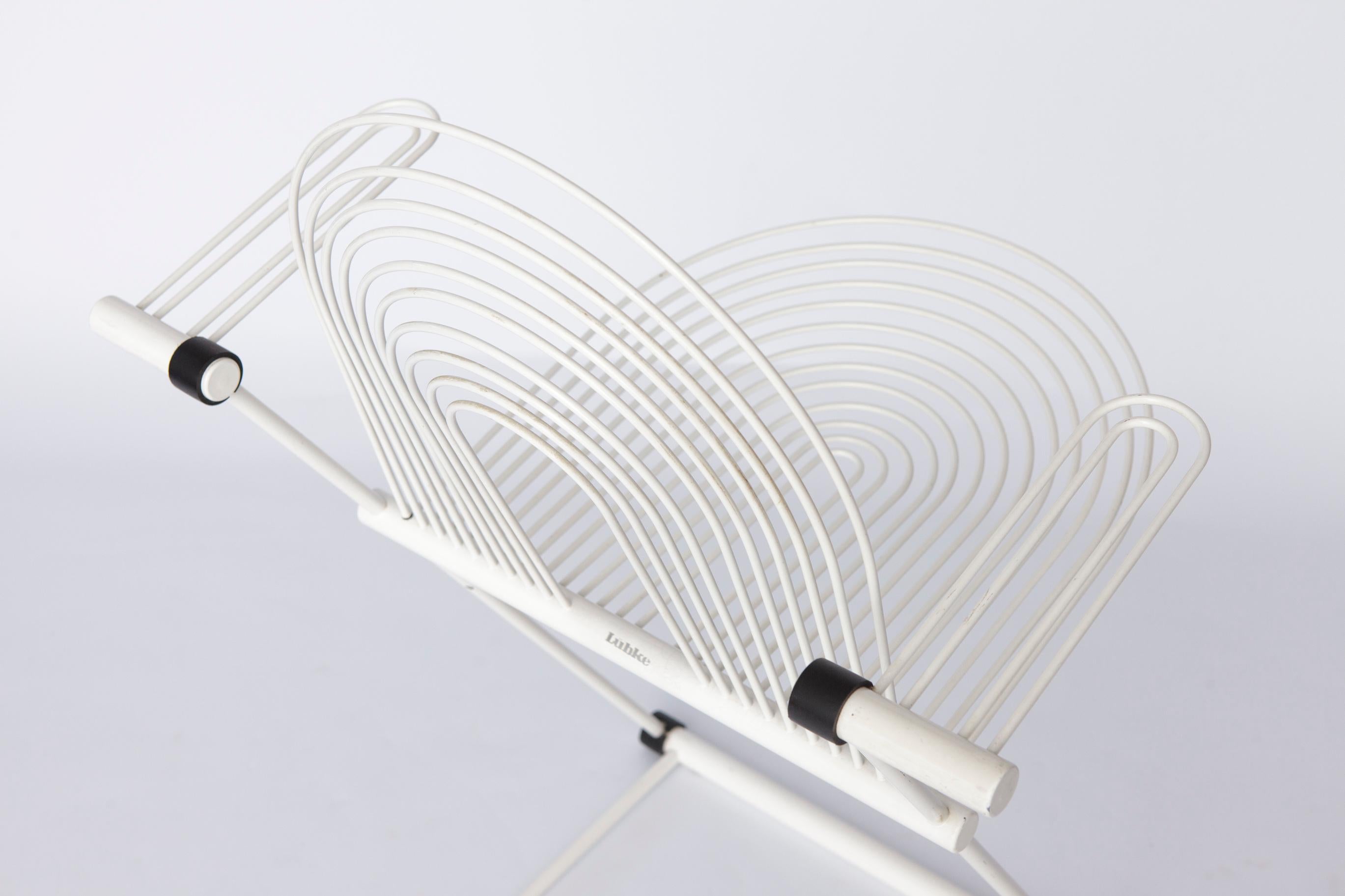 Poltrona Swing di Jutta and Herbert Ohl per Lübke - Design tedesco anni '80, Whiting in vendita 2