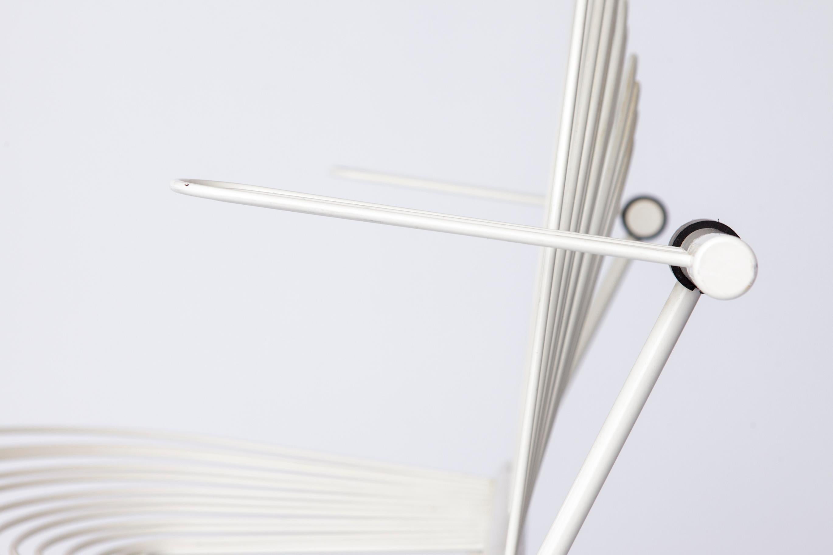 Poltrona Swing di Jutta and Herbert Ohl per Lübke - Design tedesco anni '80, Whiting in vendita 4