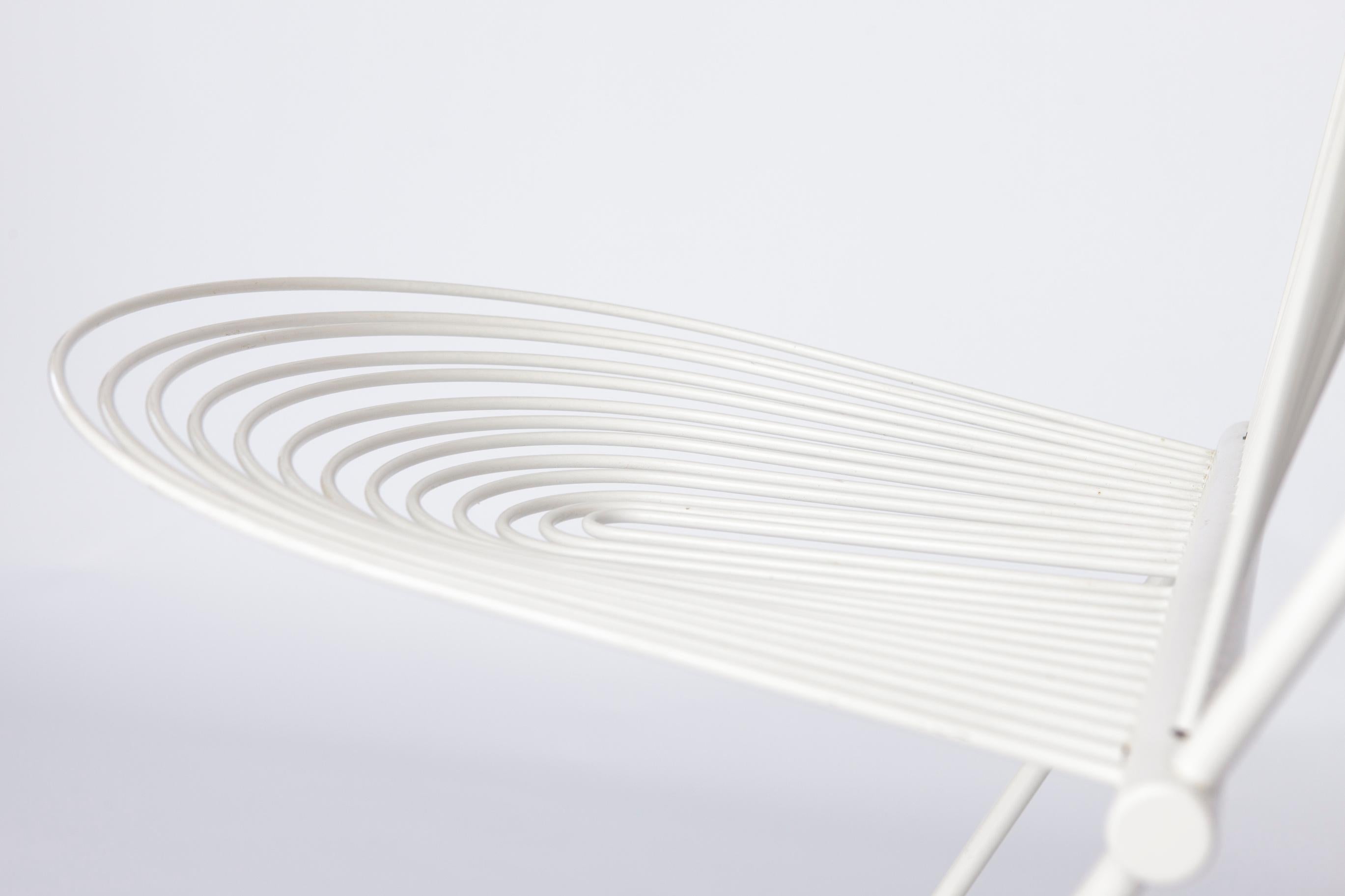 Fine XX secolo Poltrona Swing di Jutta and Herbert Ohl per Lübke - Design tedesco anni '80, Whiting in vendita