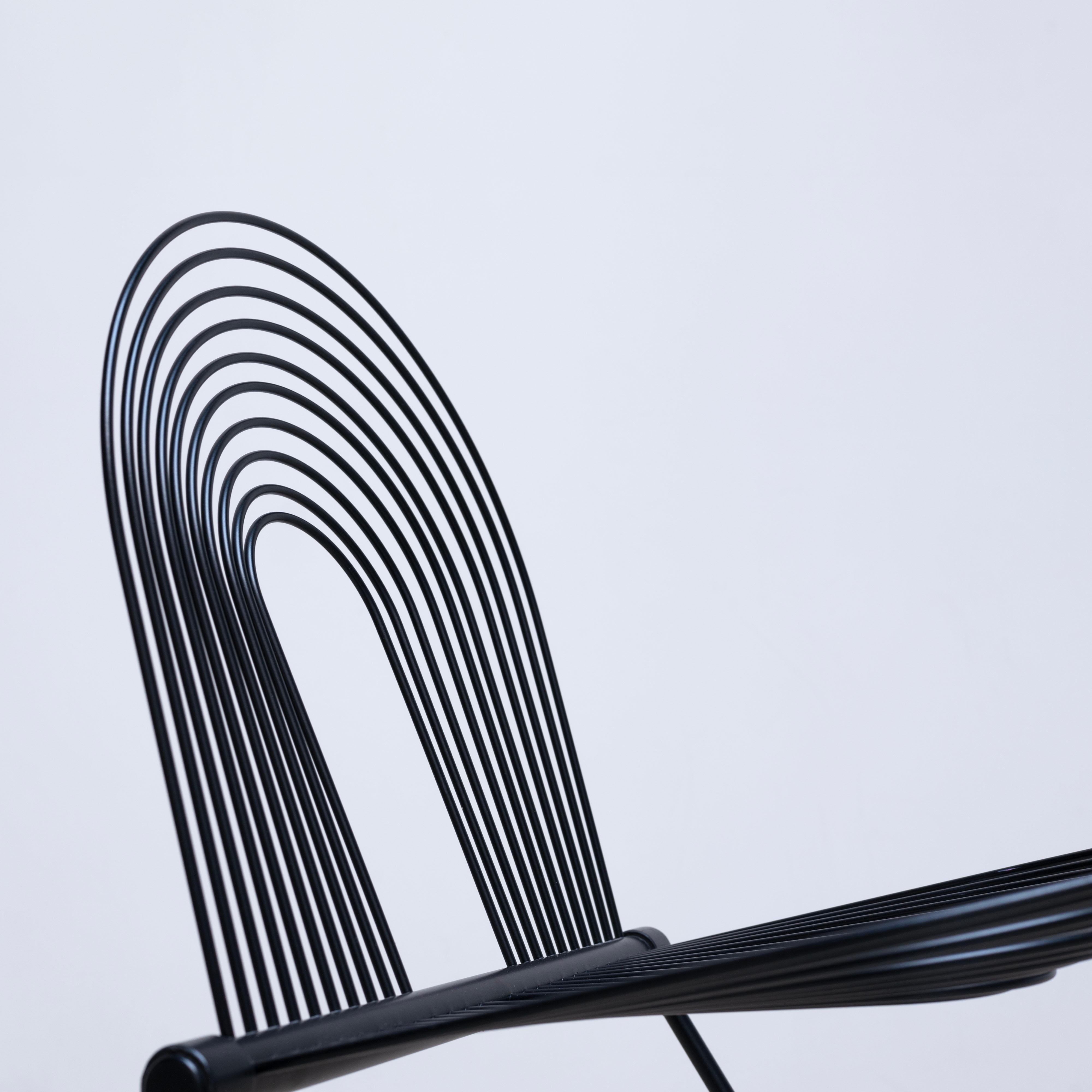 Swing chair for Rosenthal Lubke by Jutta & Herbert Ohl , 1980s For Sale 7