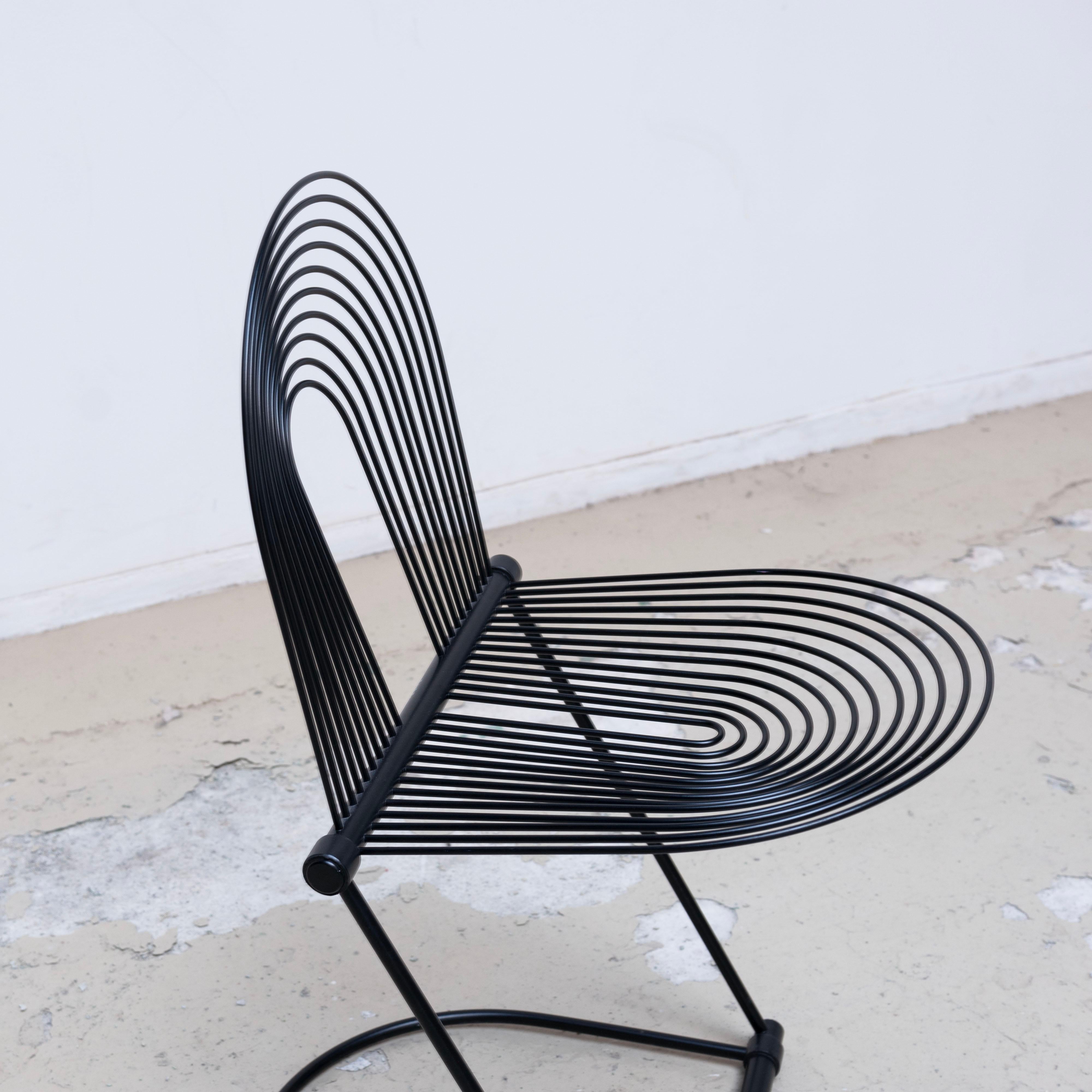 Swing chair for Rosenthal Lubke by Jutta & Herbert Ohl , 1980s For Sale 1
