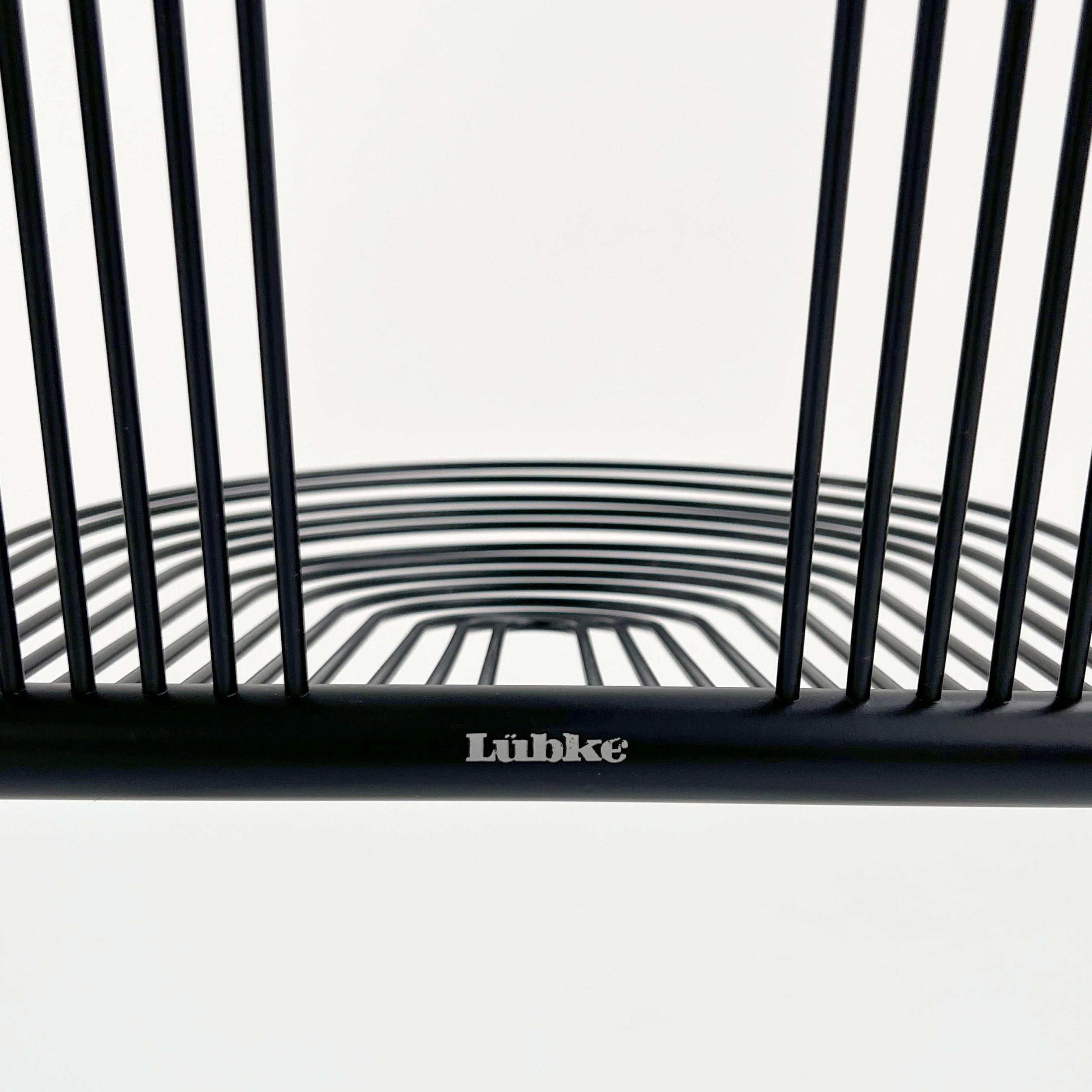 Swing Chair with Armrests by Jutta & Herbert Ohl for Rosenthal Lübke, 1980s For Sale 3