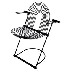 Swing Chair with Armrests by Jutta & Herbert Ohl for Rosenthal Lübke, 1980s