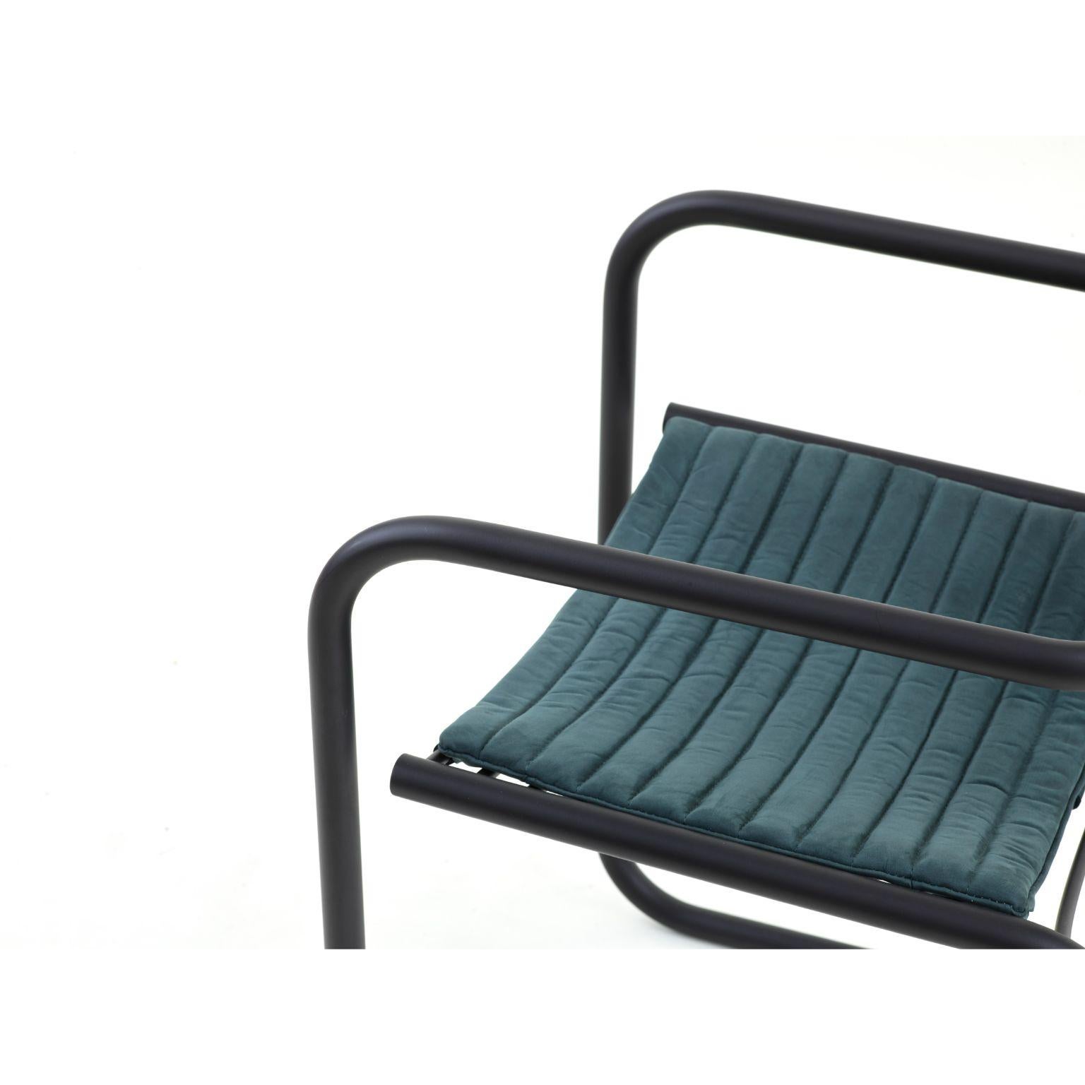 Swing Green Chair by Rue Intérieure For Sale 5