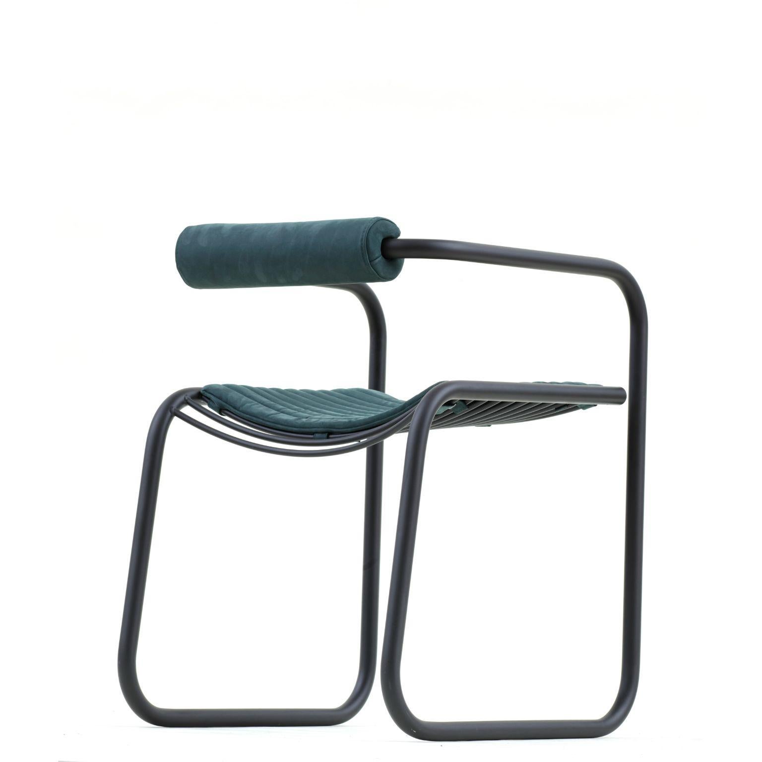 Swing Green Chair by Rue Intérieure For Sale 1