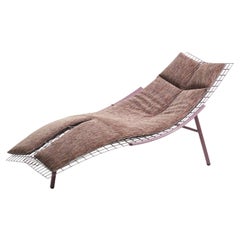 Swing Lounge Chair by Giovanni Offredi for Saporiti, 1980s