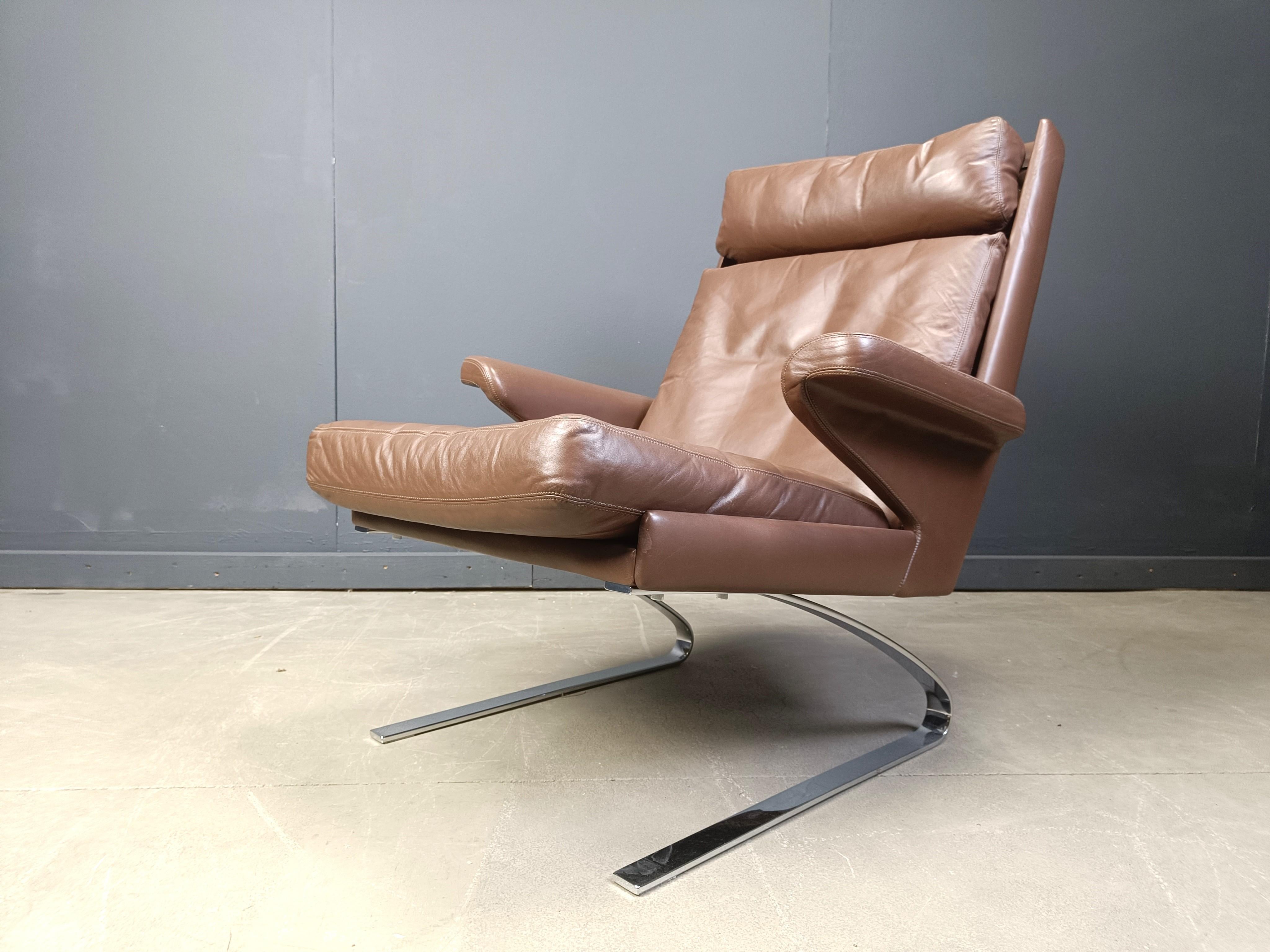 Silla Swing Lounge de Reinhold Adolf y Hans-Jürgen Schräpfer para COR, años 70 en venta 2