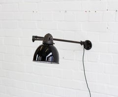 Swing Out Modernist Industrial Lamp by Peter Pfisterer, circa 1930s