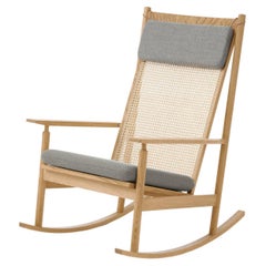 Swing Rocking Chair Rewool Oak Granite by Warm Nordic