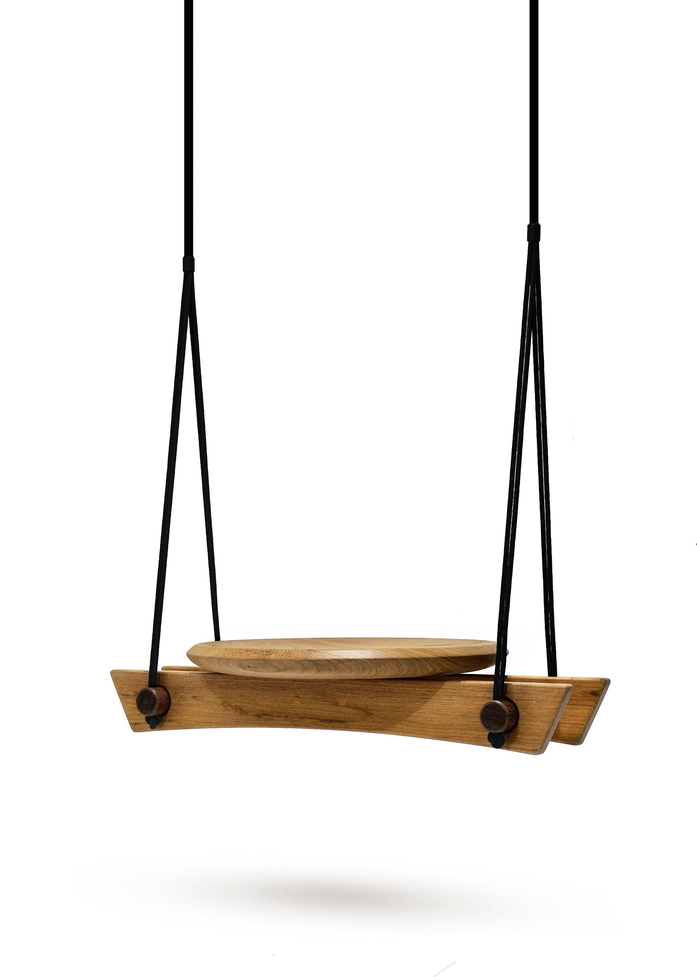 Swing Viga is handcrafted in solid wood Freijó.
The piece represents the Brazilian contemporary design.
  