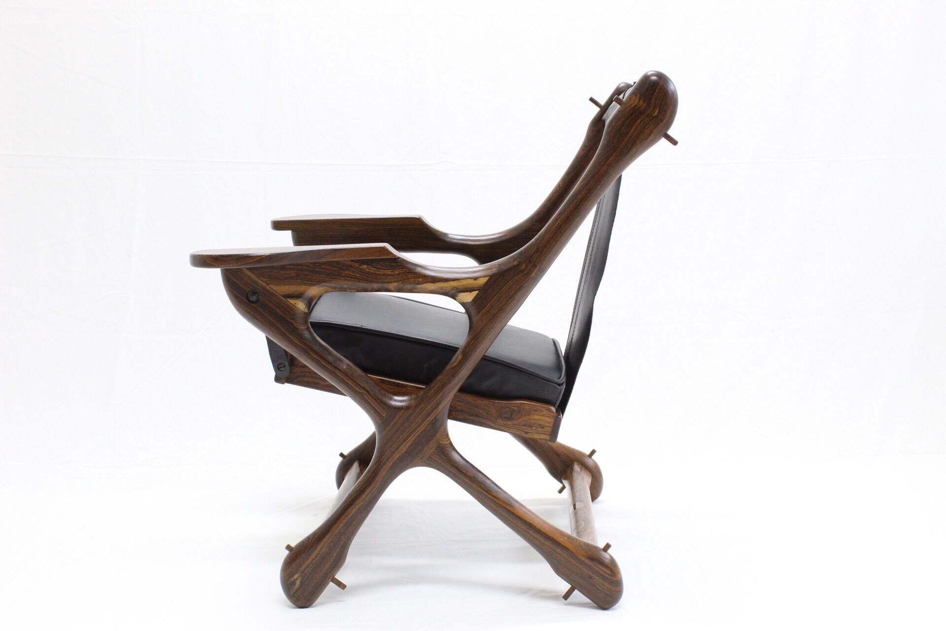 Mid-Century Modern Swinger Chair by Don S. Shoemaker