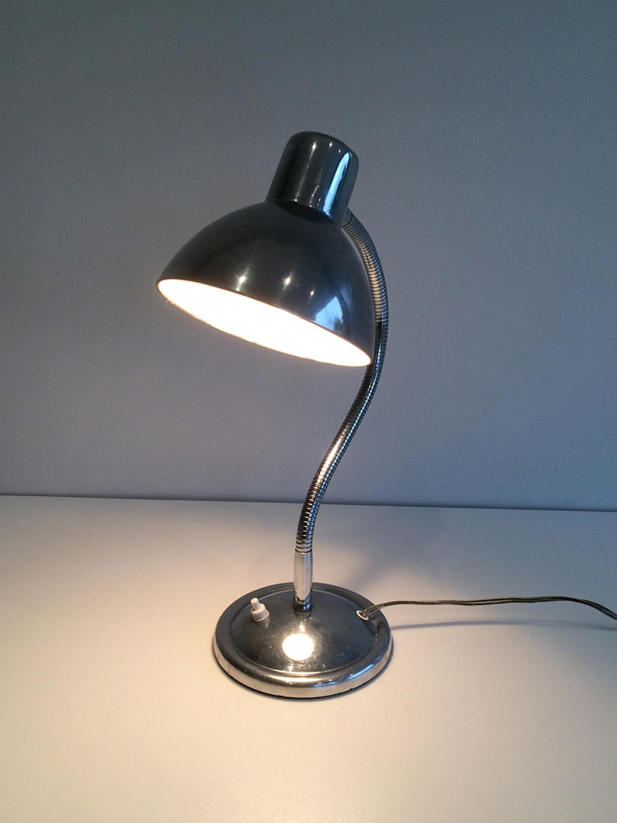 Swinging Chrome Lamp, Circa 1960 For Sale 6
