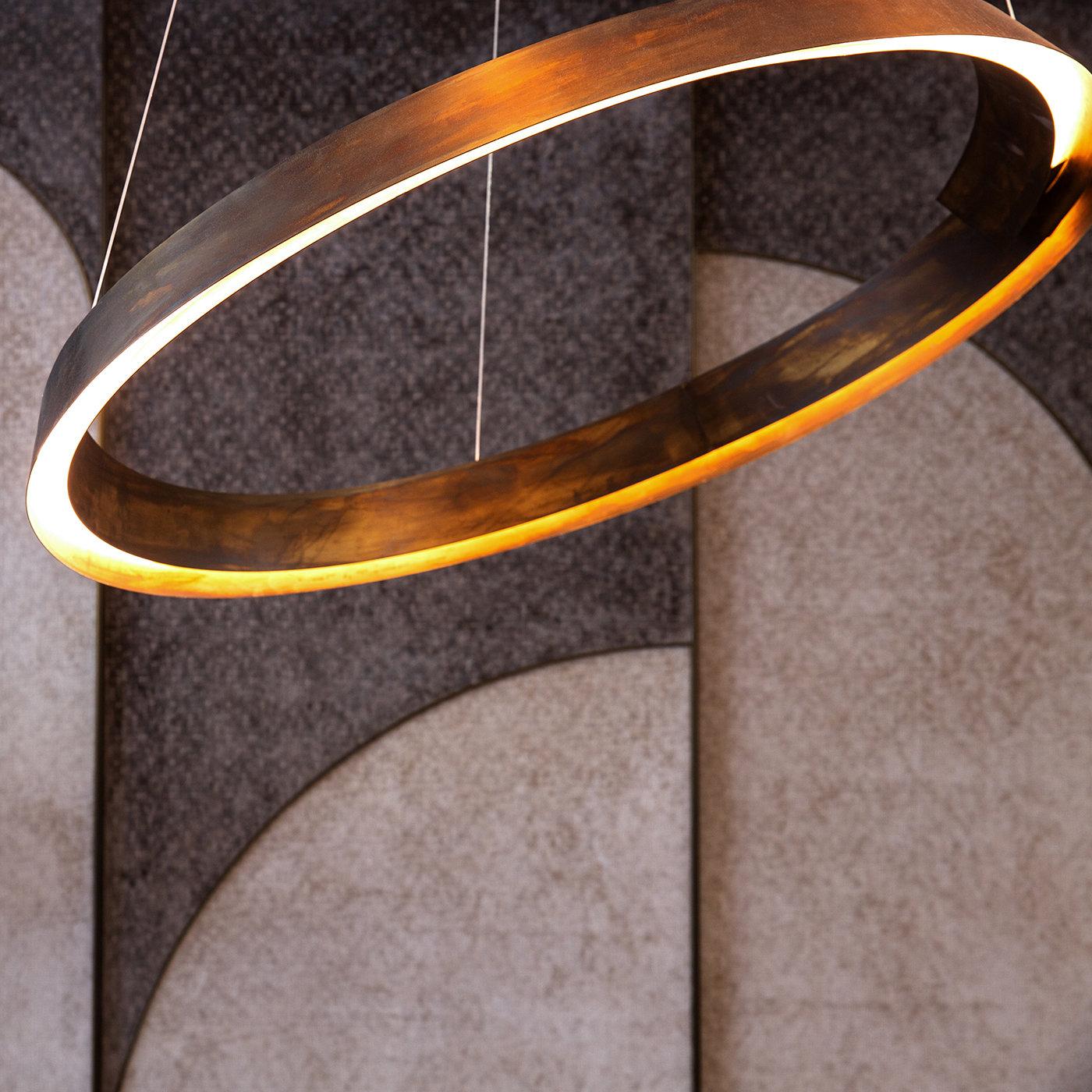 Modern Swirl Ceiling Lamp For Sale