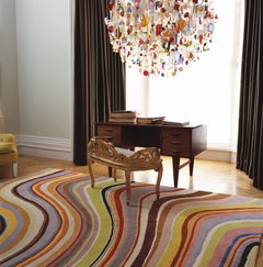 Swirl Hand-Knotted 10x8 Rug in Wool by Paul Smith