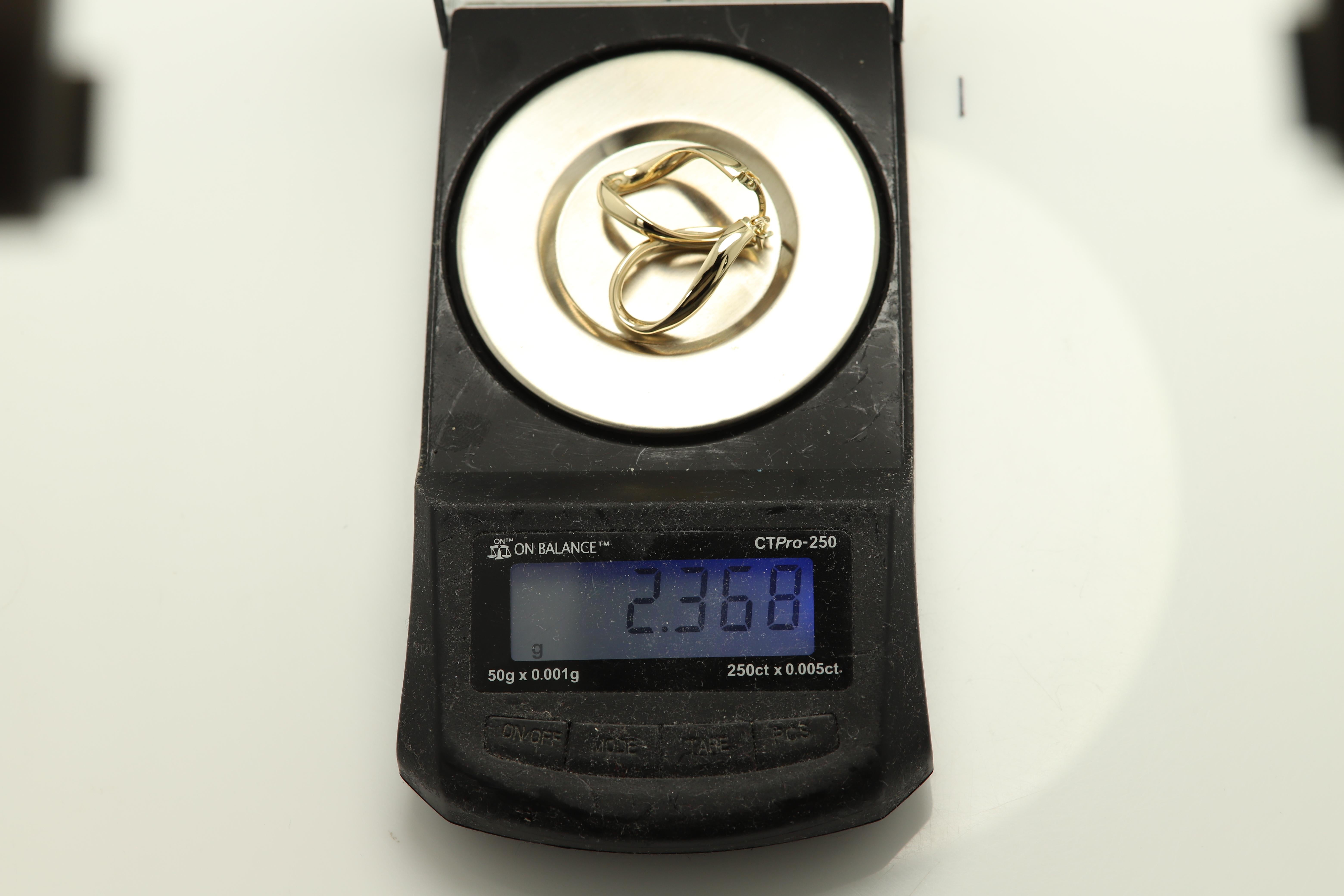 italienisches gold 750 ohrringe