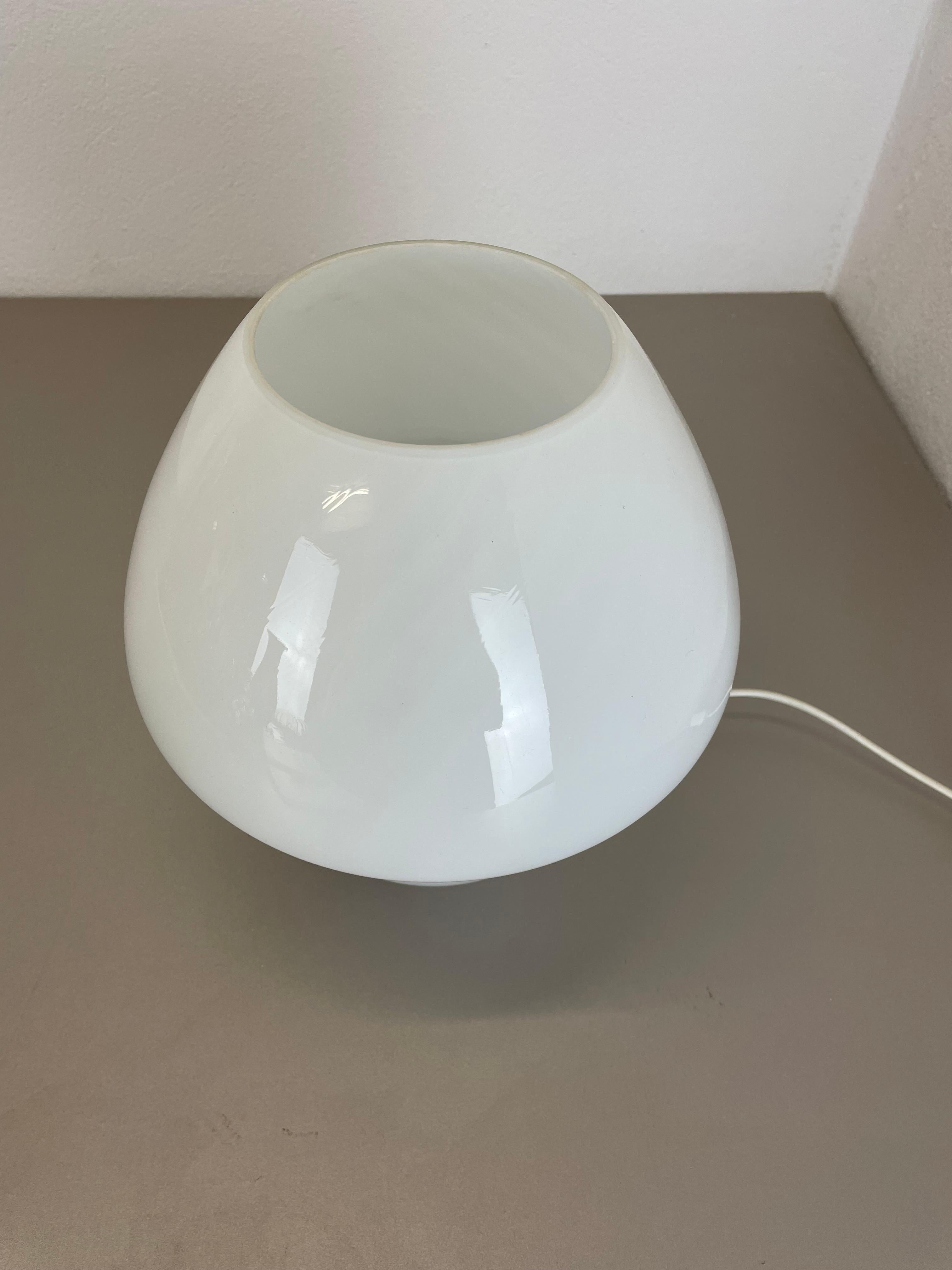 italien Lampe de bureau SWIRL en verre de Murano fabriquée par Vetri Murano, Italie, 1970 en vente