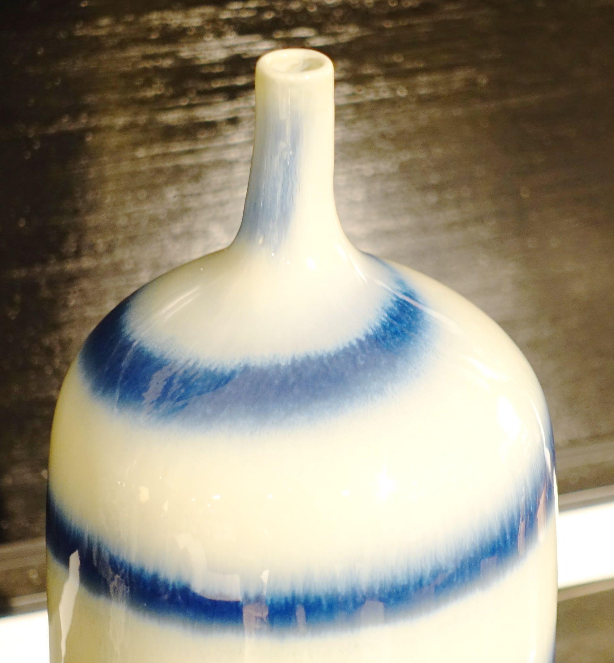 blue and white porcelain vase