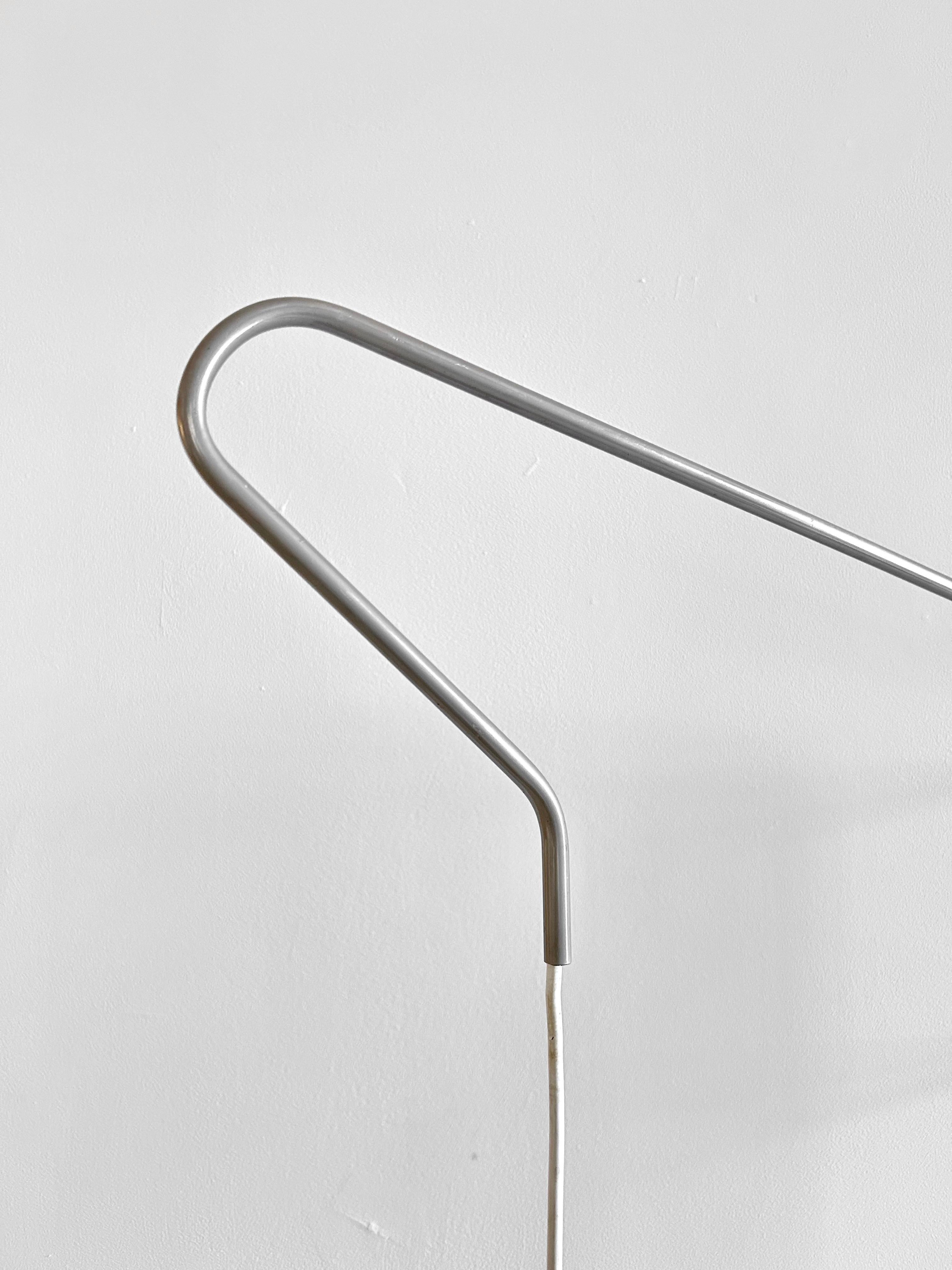 Swirl White Pendant Wall Lamps by Simon Henningsen, Denmark, 1960s For Sale 5