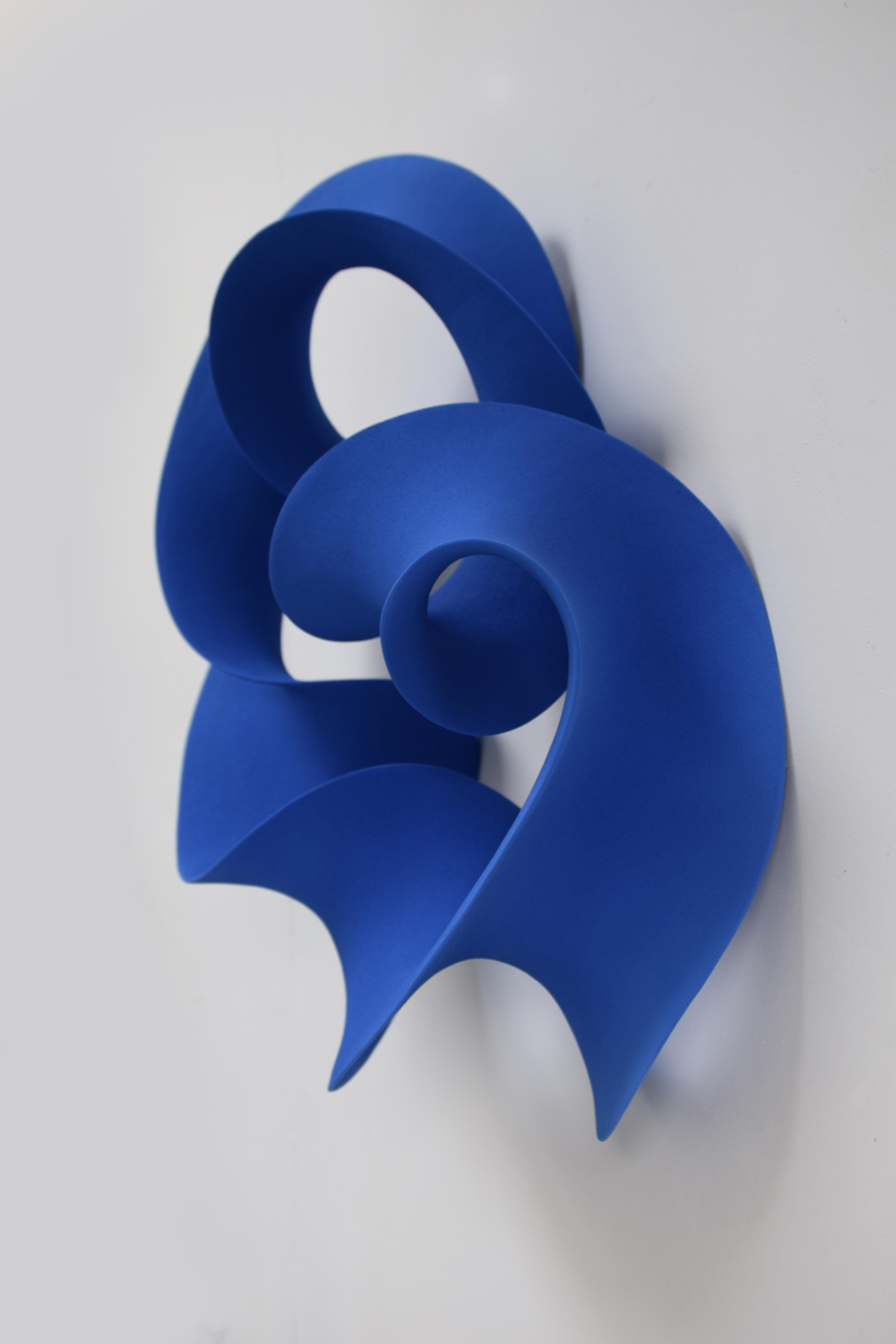 Flowing Blue, 2022 (Ceramic, C. 21.6 in. h x 20.8 in. w x 5.9 in. d, Object No.: 4113)

Merete works with abstract sculptural form and is interested in the way one defines and comprehends space through physical form. Her ceramic creations represent