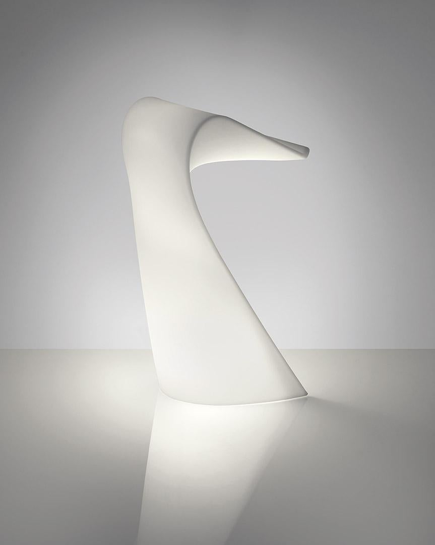 Swish Lectern by Karim Rashid
Dimensions: D 62 x W 62 x H 120 cm.
Materials: Polyethylene.

This product is suitable for indoor and outdoor use. Please contact us.

Our stories happen in places precious to us. SLIDE was born from the desire to
