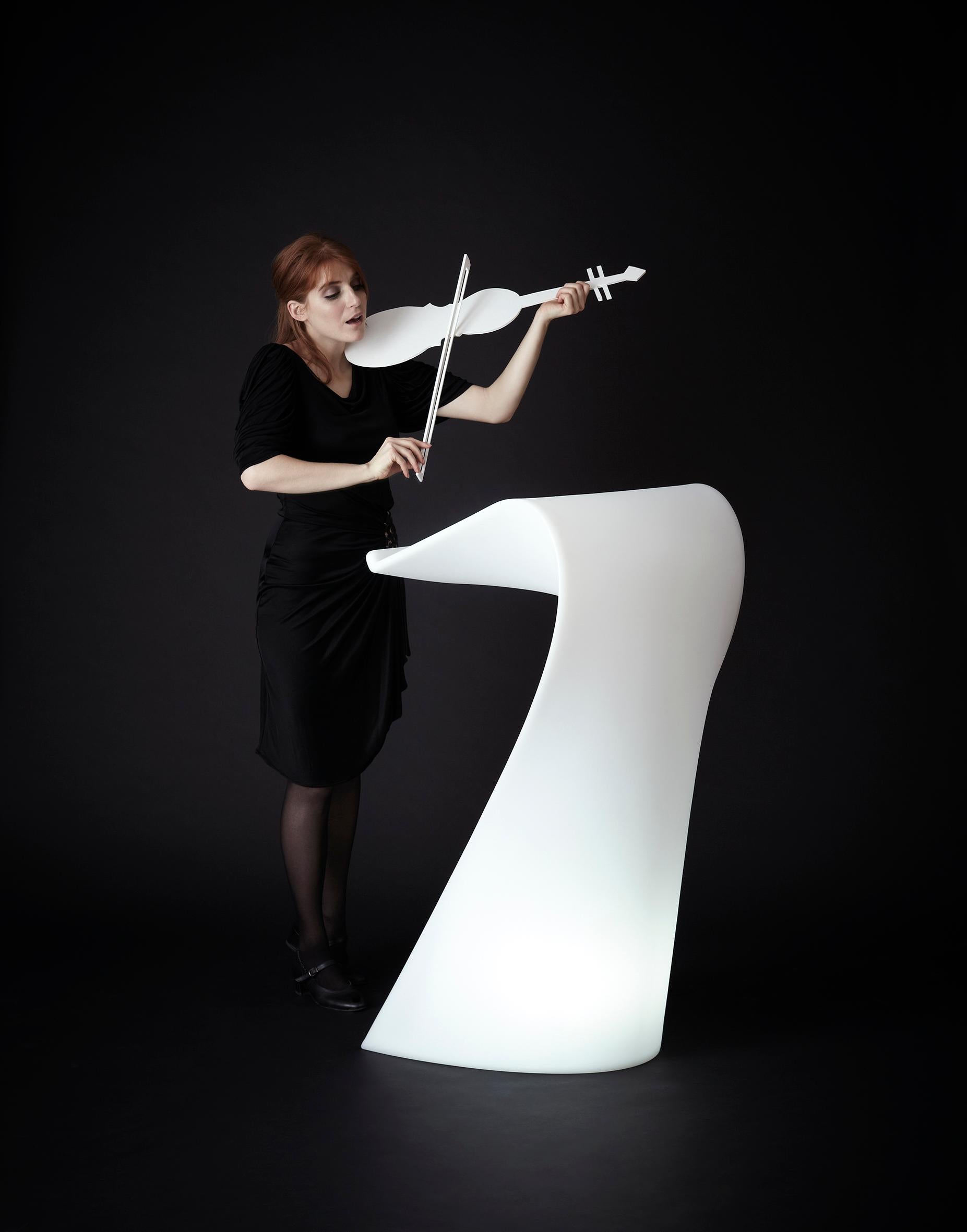 Italian Swish Lectern by Karim Rashid For Sale