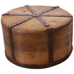Antique Swiss 19th Century Dry Measure Pantry Box