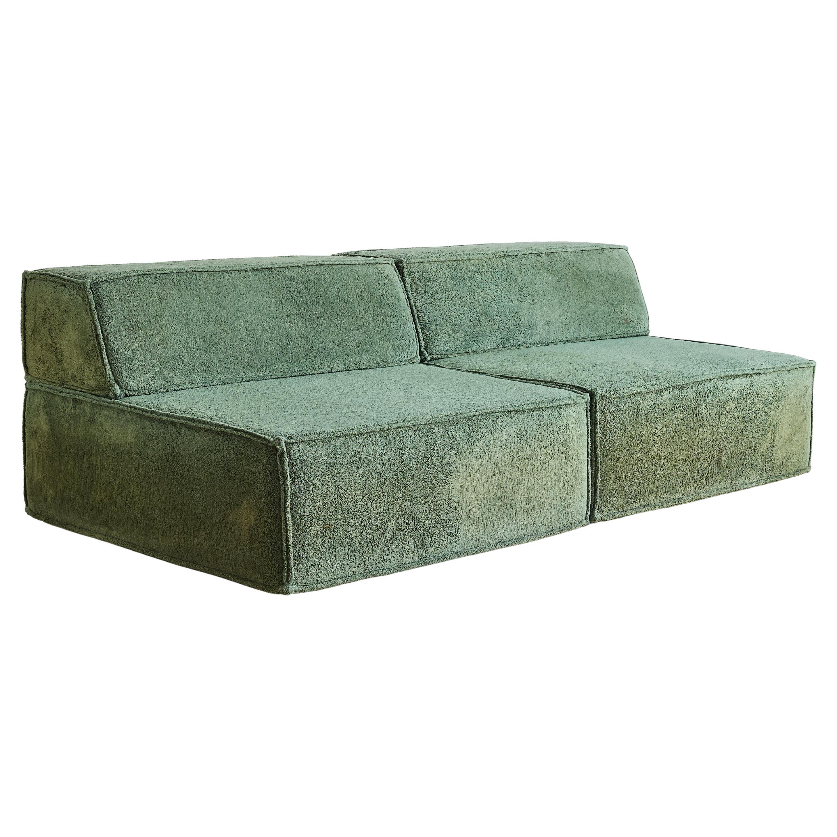 Swiss 2-Seat ‘Trio’ Modular Sofa by Team Form AG for COR, 1972