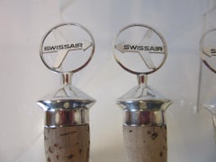 Swiss Air Airlines Silver Logo Wine / Bottle Stoppers