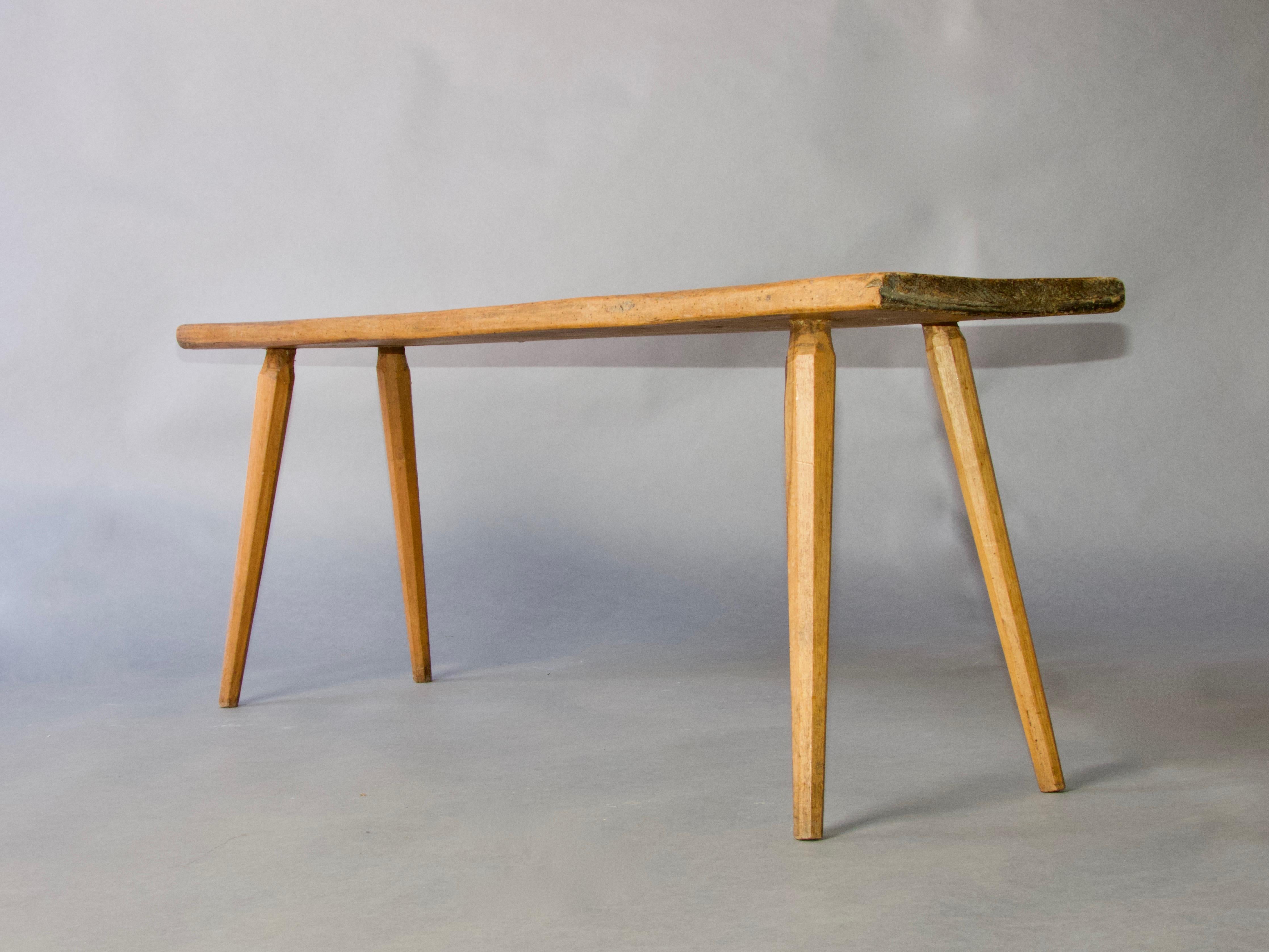 Swiss alp bench In Good Condition For Sale In grand Lancy, CH