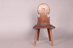 Swiss Alp , folk art , Children Escabelle