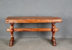 Swiss Alp Console Table from Gruyere Village