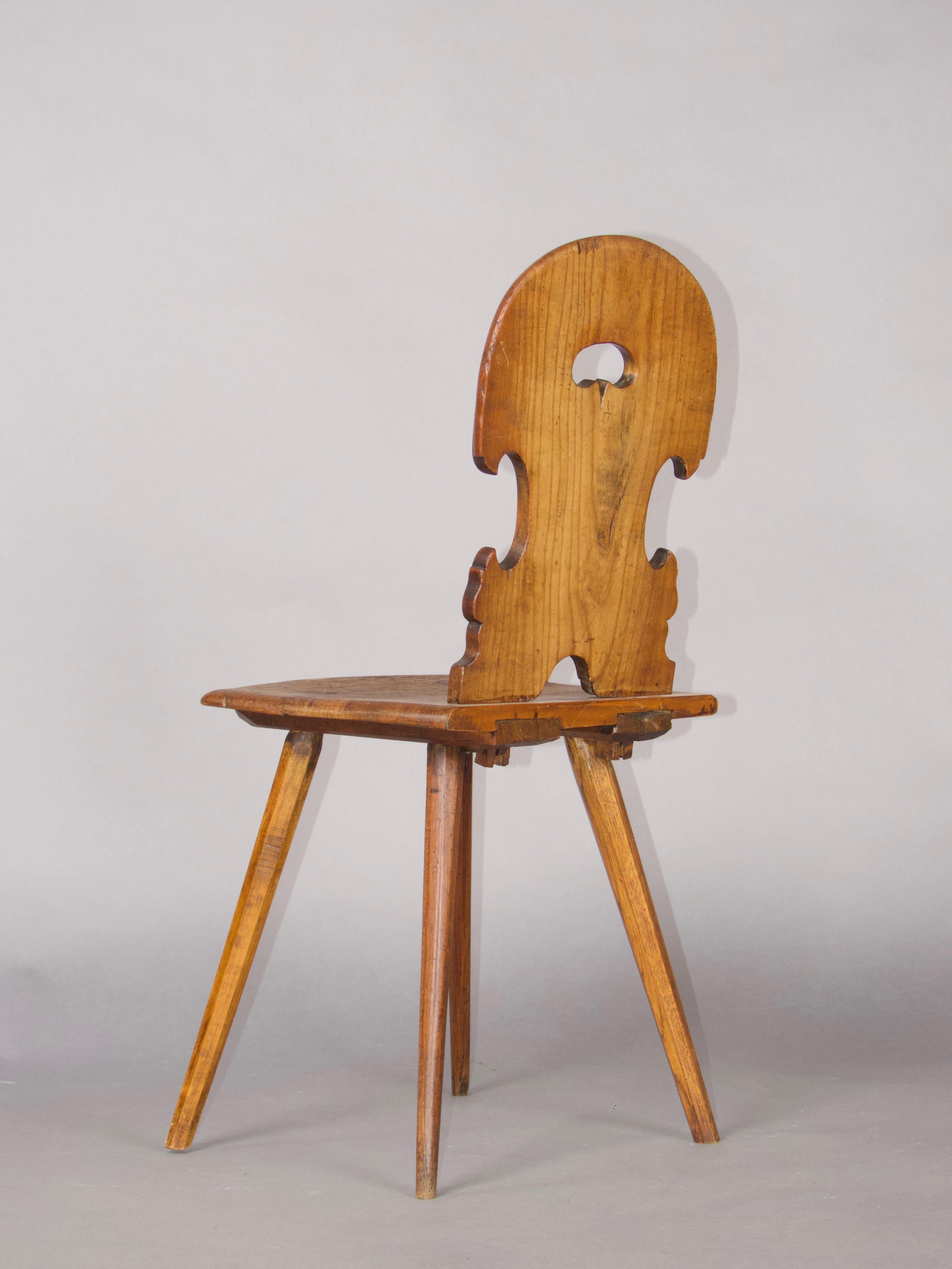 Schweizer Alpentabelle A 88 (Holz) im Angebot
